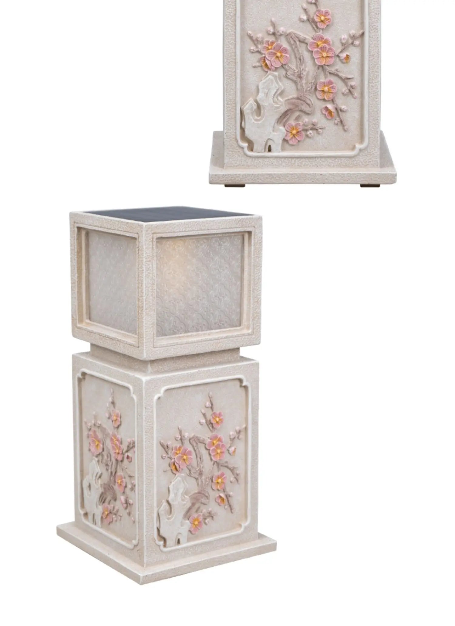 courtyard landscaping arrangement solar lawn Chinese garden outdoor villa landscape