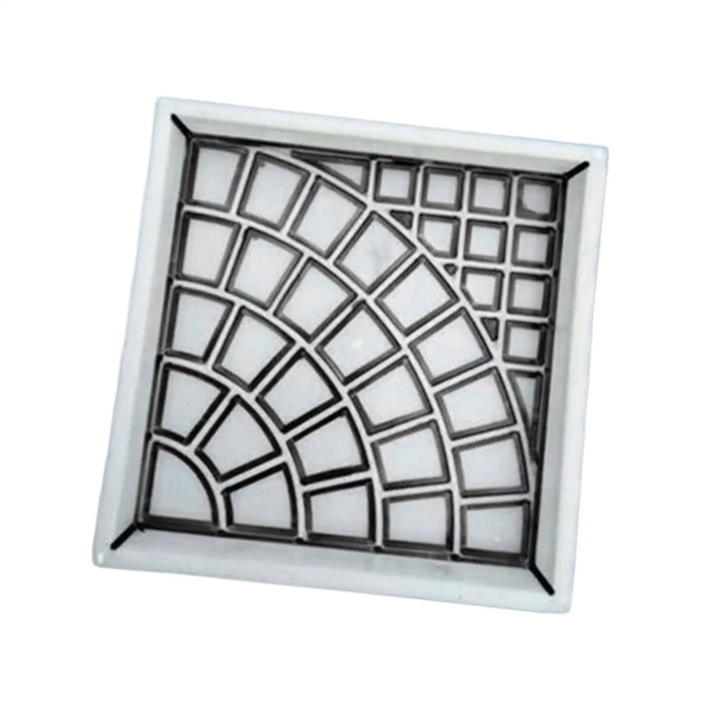 Pathway Tooling DIY Landscaping Square 25cmx25cmx4cm Landscaping Stone Forms for Outdoor Walkway Floor Tile Backyard Sidewalks