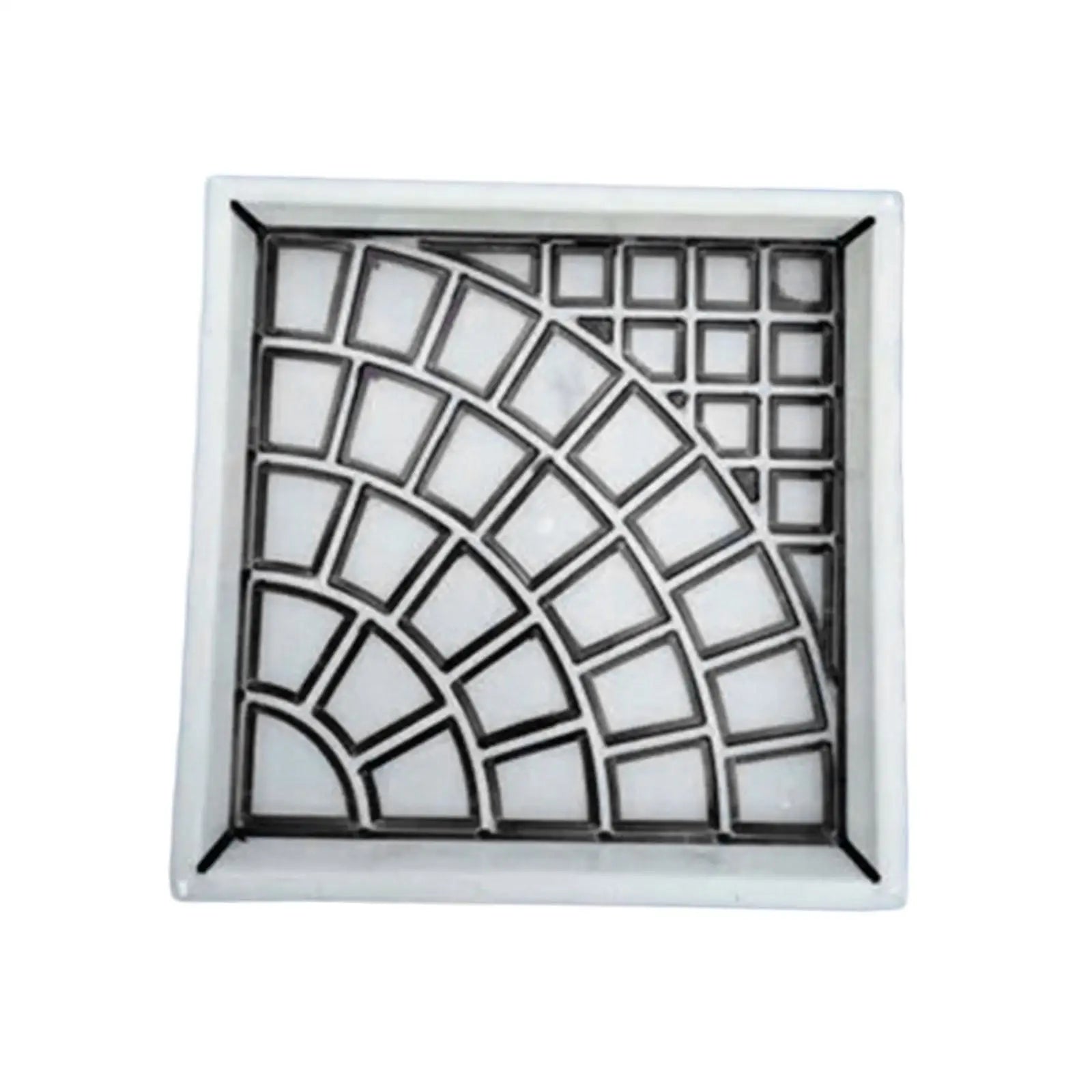 Pathway Tooling DIY Landscaping Square 25cmx25cmx4cm Landscaping Stone Forms for Outdoor Walkway Floor Tile Backyard Sidewalks