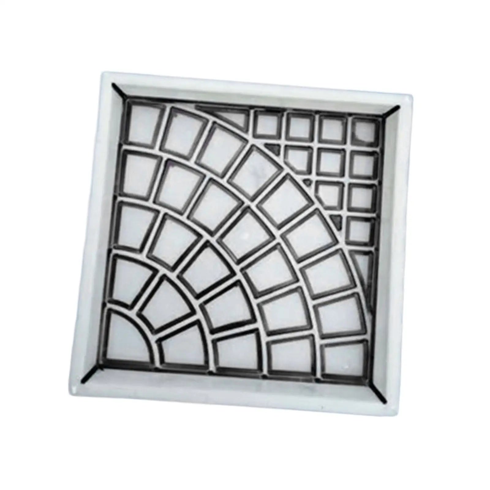 Pathway Tooling DIY Landscaping Square 25cmx25cmx4cm Landscaping Stone Forms for Outdoor Walkway Floor Tile Backyard Sidewalks