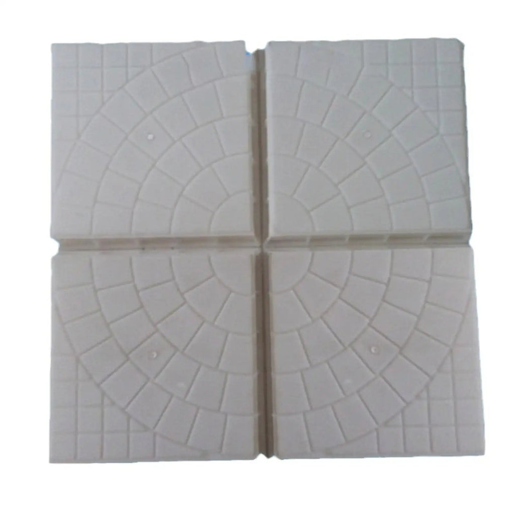 Pathway Tooling DIY Landscaping Square 25cmx25cmx4cm Landscaping Stone Forms for Outdoor Walkway Floor Tile Backyard Sidewalks